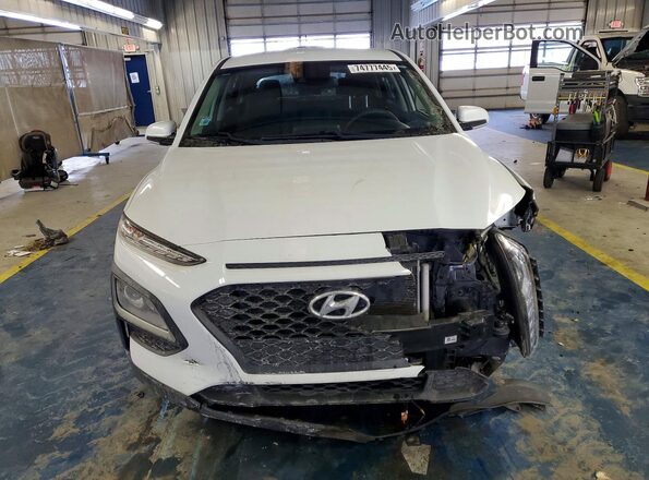 KM8K12AAXMU643541 2021 HYUNDAI KONA White Դիմացի տեսք