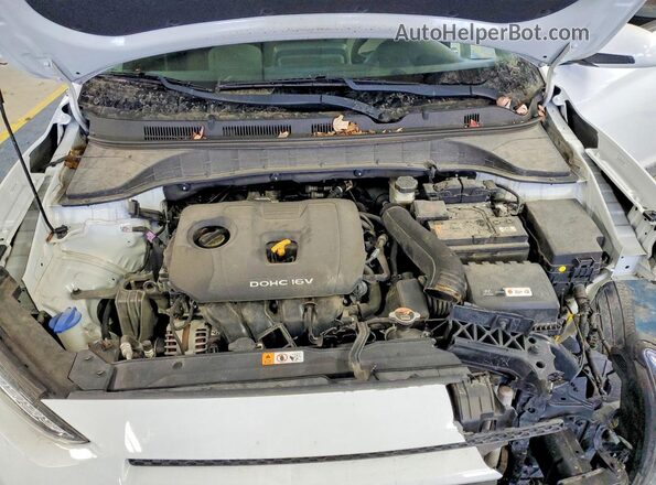 KM8K12AAXMU643541 2021 HYUNDAI KONA White Սալոնի հետևի տեսք