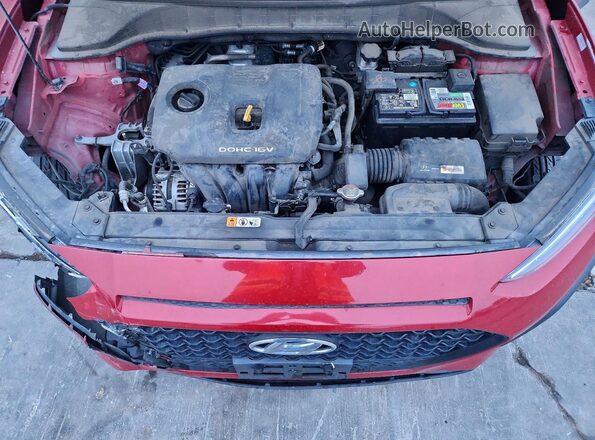 KM8K12AAXMU666737 2021 HYUNDAI KONA Red 