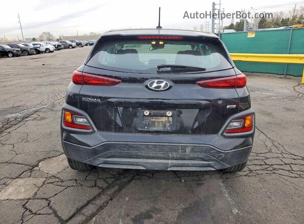 KM8K1CAA0KU256161 2019 HYUNDAI KONA Черный Вид сзади