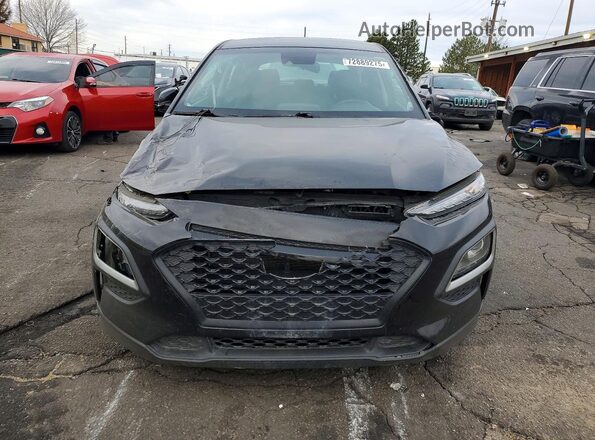 KM8K1CAA0KU256161 2019 HYUNDAI KONA Черный Вид спереди