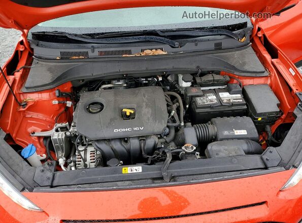 KM8K22AA2KU293137 2019 HYUNDAI KONA Оранжевый 