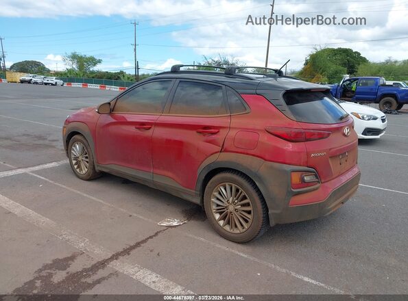 KM8K22AA4KU330592 2019 HYUNDAI KONA Red Rear left