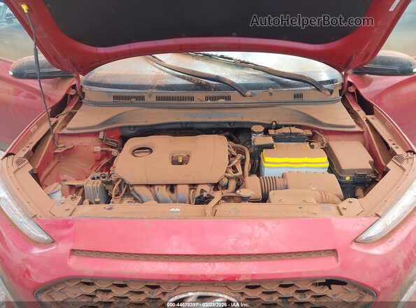 KM8K22AA4KU330592 2019 HYUNDAI KONA Red Rear view