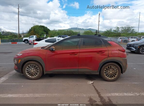 KM8K22AA4KU330592 2019 HYUNDAI KONA Red 360 interior view
