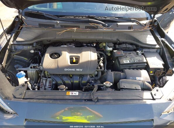 KM8K22AA8MU740282 2021 HYUNDAI KONA Gray Вид ззаду
