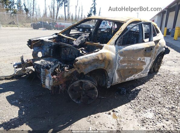 KM8K23AG0MU134792 2021 HYUNDAI KONA ELECTRIC Maroon Trasero derecho