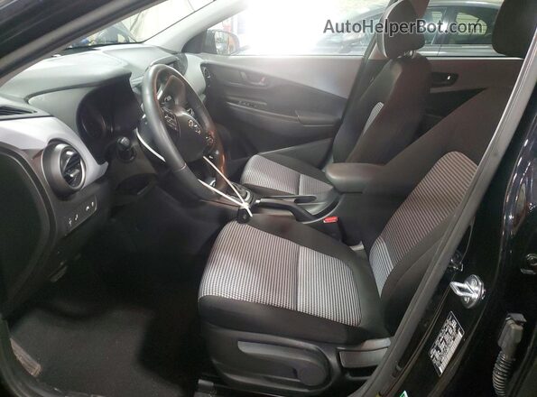 KM8K2CAA8MU704856 2021 HYUNDAI KONA Black Սալոնի դիմացի տեսք