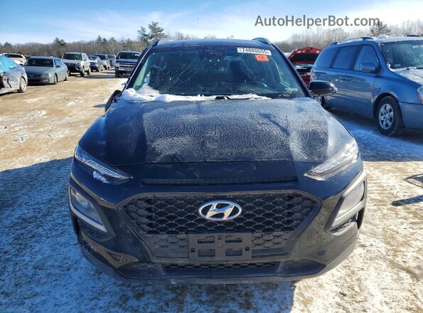 KM8K2CAA8MU707918 2021 HYUNDAI KONA Black Դիմացի տեսք