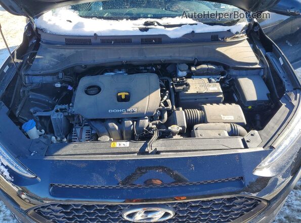 KM8K2CAA8MU707918 2021 HYUNDAI KONA Black Շարժիչի բաժամունքի տեսք