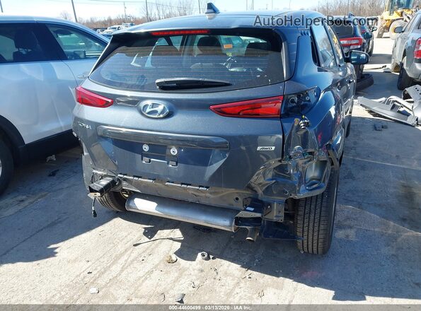 KM8K2CAB6NU804769 2022 HYUNDAI KONA Gray Widok z przodu