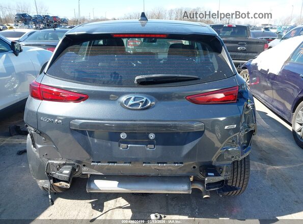 KM8K2CAB6NU804769 2022 HYUNDAI KONA Gray 