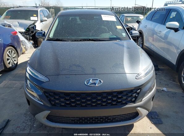 KM8K2CAB6NU804769 2022 HYUNDAI KONA Gray Widok wnętrza z tyłu
