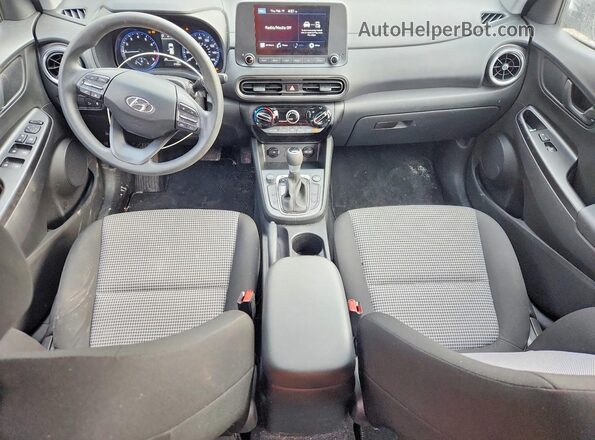 KM8K2CAB8NU918773 2022 HYUNDAI KONA Gray Вид панелі приладів
