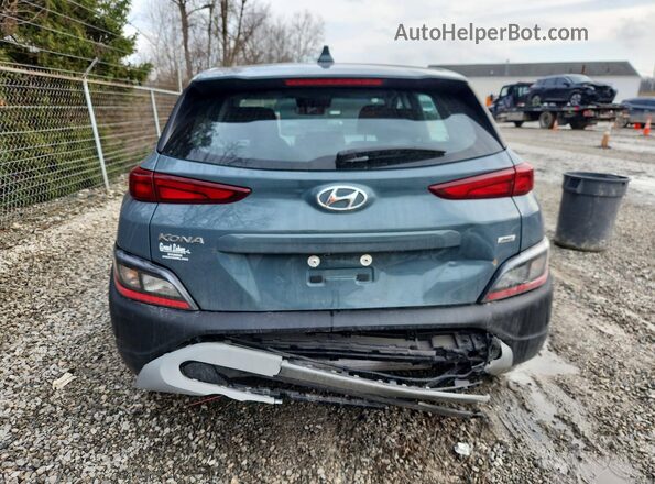 KM8K2CAB8NU918773 2022 HYUNDAI KONA Gray Вид ззаду