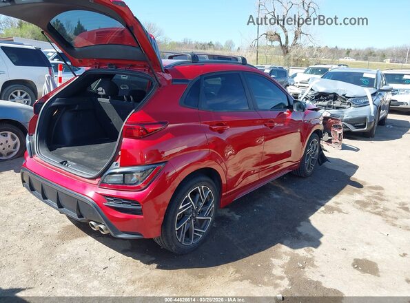 KM8K33A39NU837397 2022 HYUNDAI KONA Red Rear right