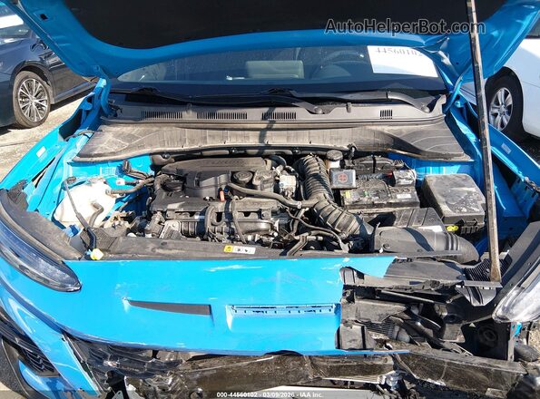 KM8K3CA31PU953776 2023 HYUNDAI KONA Blue Rear view