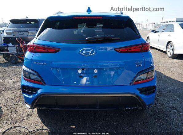 KM8K3CA31PU953776 2023 HYUNDAI KONA Blue 