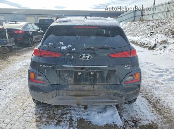 KM8K3CA55MU630019 2021 HYUNDAI KONA Black Հետևի տեսք