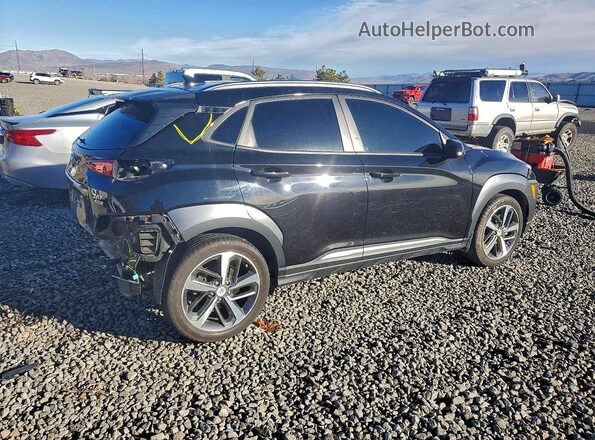 KM8K3CA59KU218831 2019 HYUNDAI KONA Black Trasero derecho