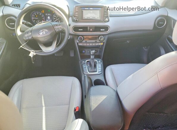 KM8K3CA59KU218831 2019 HYUNDAI KONA Black Vista del salpicadero