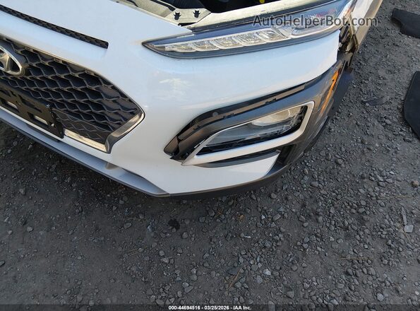 KM8K53A58LU454852 2020 HYUNDAI KONA White წინა ხედი