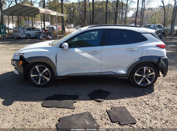 KM8K53A58LU454852 2020 HYUNDAI KONA White სალონის 360-გრადუსიანი ხედი