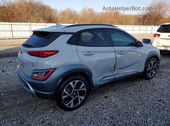KM8K5CA3XNU926826 2022 HYUNDAI KONA Gray Rear right