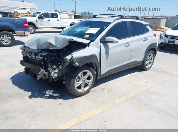 KM8K62AB1NU768164 2022 HYUNDAI KONA Gray Vista tres cuartos delantera izquierda