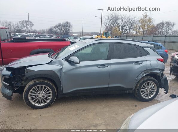 KM8K6CAA0MU605159 2021 HYUNDAI KONA Light Blue 