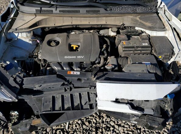 KM8K6CAA0MU616372 2021 HYUNDAI KONA White Շարժիչի բաժամունքի տեսք