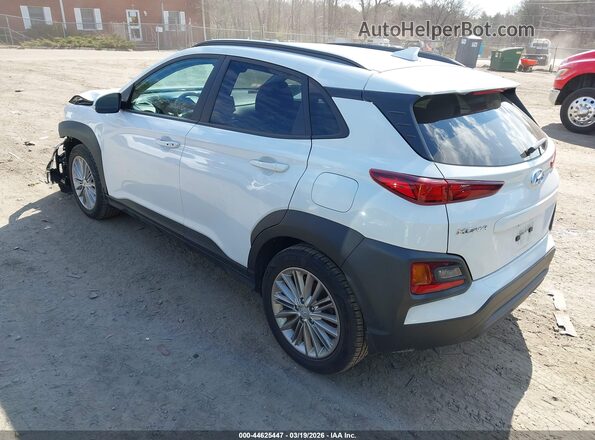 KM8K6CAA2MU678498 2021 HYUNDAI KONA Белый Задняя левая четверть