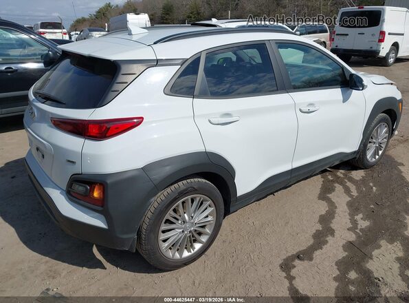 KM8K6CAA2MU678498 2021 HYUNDAI KONA Белый Задняя правая четверть