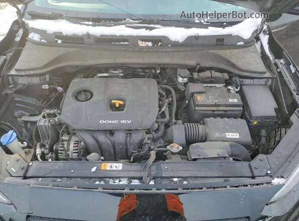 KM8K6CAA3MU680311 2021 HYUNDAI KONA Черный Вид задней части салона