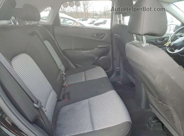 KM8K6CAA3MU680311 2021 HYUNDAI KONA Черный Вид задних сидений
