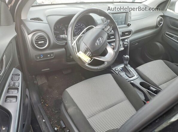 KM8K6CAA3MU680311 2021 HYUNDAI KONA Черный Вид панели приборов