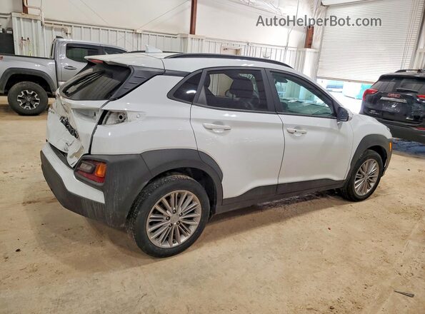 KM8K6CAA8MU664220 2021 HYUNDAI KONA White უკანა მარჯვენა