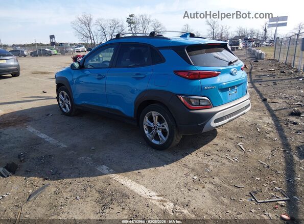 KM8K6CAB2PU976823 2023 HYUNDAI KONA Black უკანა მარცხენა