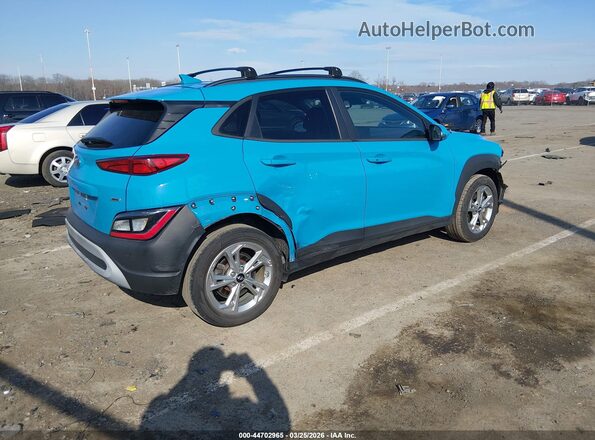 KM8K6CAB2PU976823 2023 HYUNDAI KONA Black უკანა მარჯვენა
