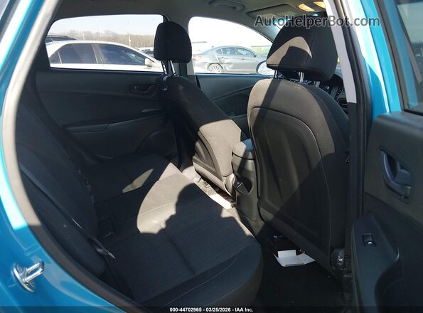 KM8K6CAB2PU976823 2023 HYUNDAI KONA Black VIN კოდის სტიკერის ხედი