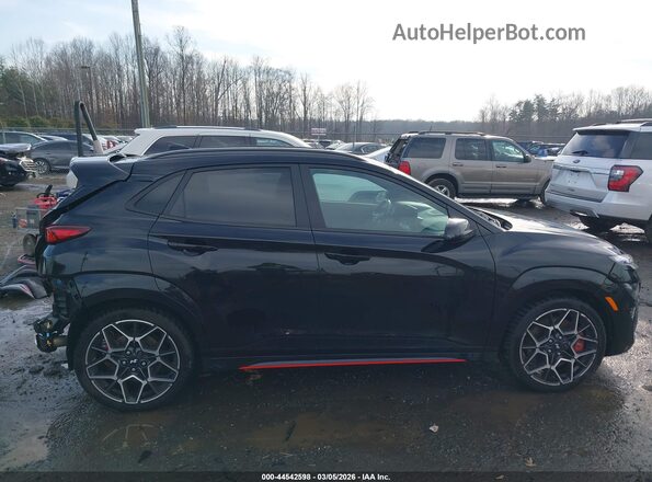 KM8KH3AC3NU004213 2022 HYUNDAI KONA N Black სალონის 360-გრადუსიანი ხედი
