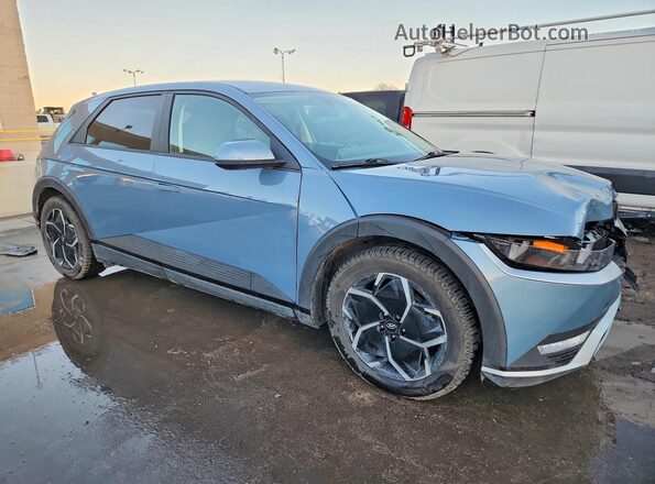 KM8KMDAF1PU121643 2023 HYUNDAI IONIQ Teal Przód prawy