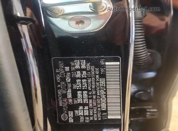 KM8KMDAF6PU135800 2023 HYUNDAI IONIQ Black Панорамний вид салону 360°