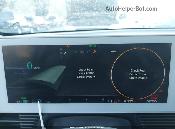 KM8KN4AE7NU052930 2022 HYUNDAI IONIQ 5 Gray Հետևի նստատեղերի տեսք