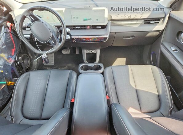 KM8KNDAF0PU189719 2023 HYUNDAI IONIQ Gray Առջևի վահանակի տեսք