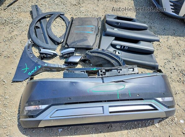KM8KNDAF0PU189719 2023 HYUNDAI IONIQ Gray VIN կոդի պիտակի տեսք