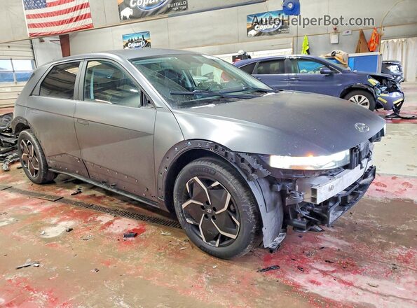 KM8KNDAF3PU141292 2023 HYUNDAI IONIQ Серый Передняя правая четверть