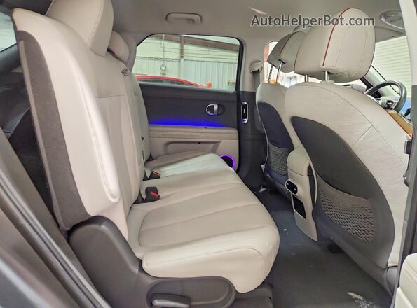 KM8KNDAF3PU141406 2023 HYUNDAI IONIQ Серый Вид задней части салона