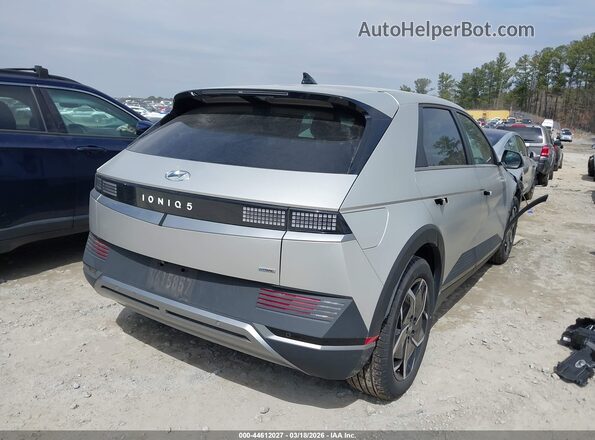 KM8KNDAF5PU218972 2023 HYUNDAI IONIQ 5 Silver Հետևի աջ