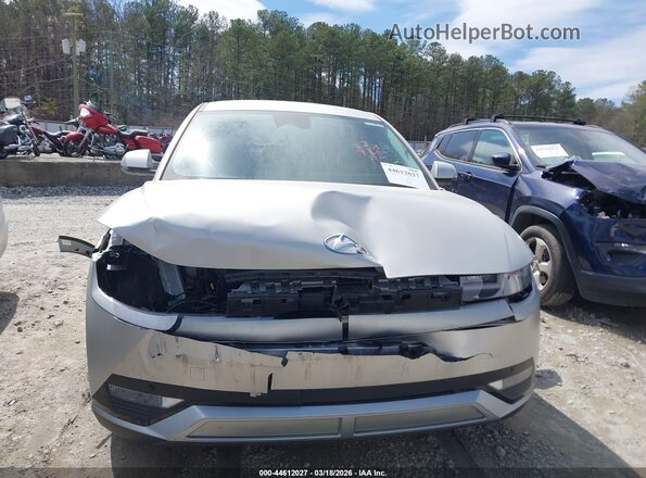KM8KNDAF5PU218972 2023 HYUNDAI IONIQ 5 Silver Սարքավորումների վահանակի տեսք